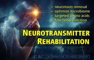 neurotoxin removal and neurotransmitter rehabilitation